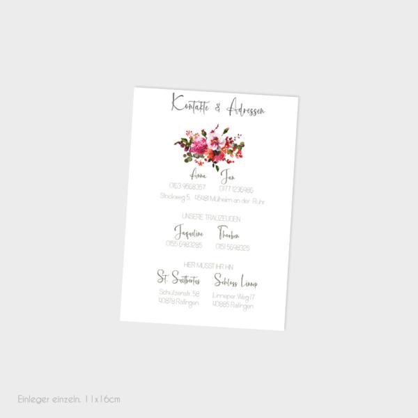 Pocketfold Einladung "Blush Pink" B6